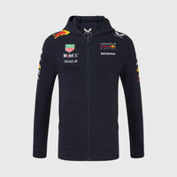Oracle Red Bull Racing Unisex Teamline Full Zip Hoodie - Night Sky