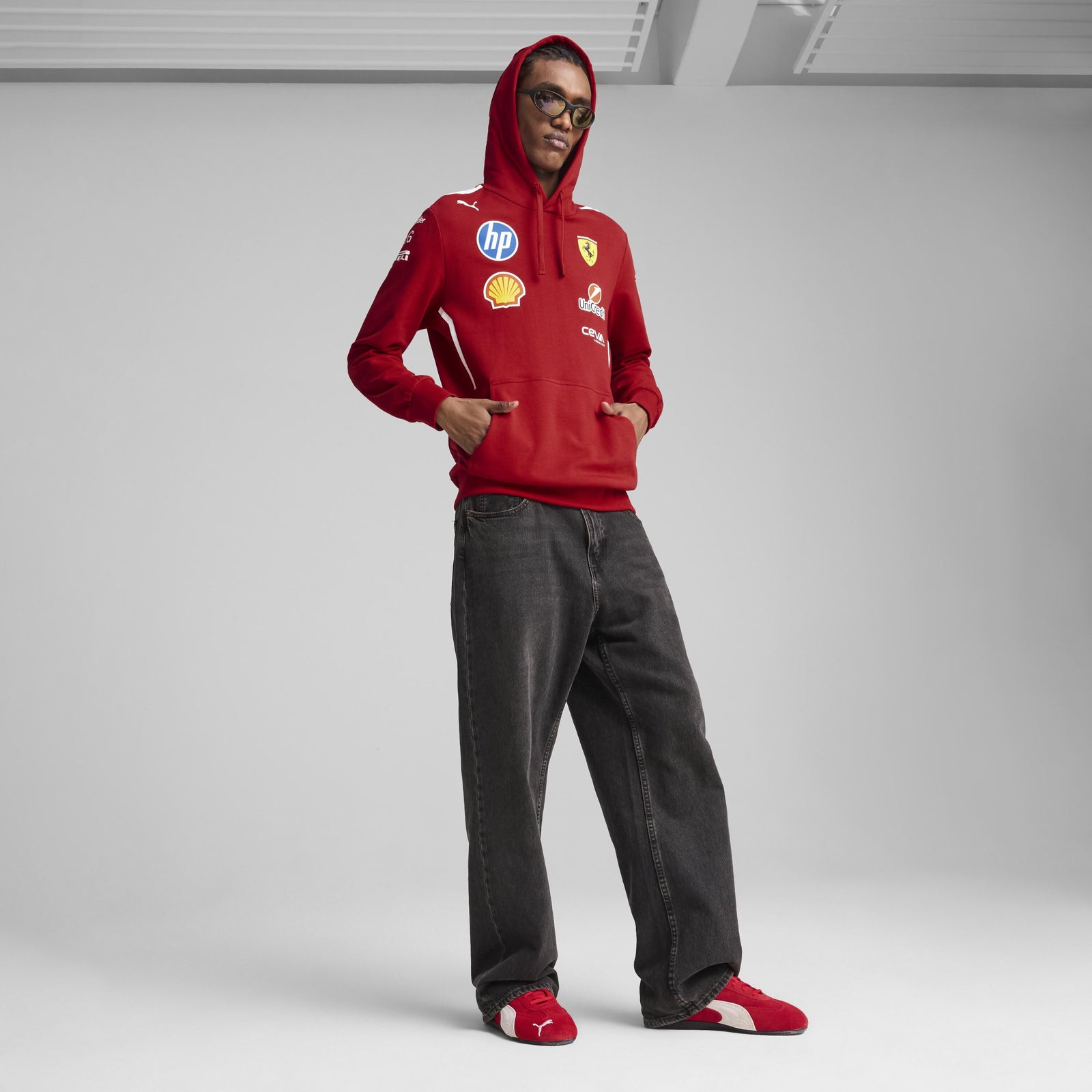 Scuderia Ferrari F1 PUMA 2025 Team Hoodie