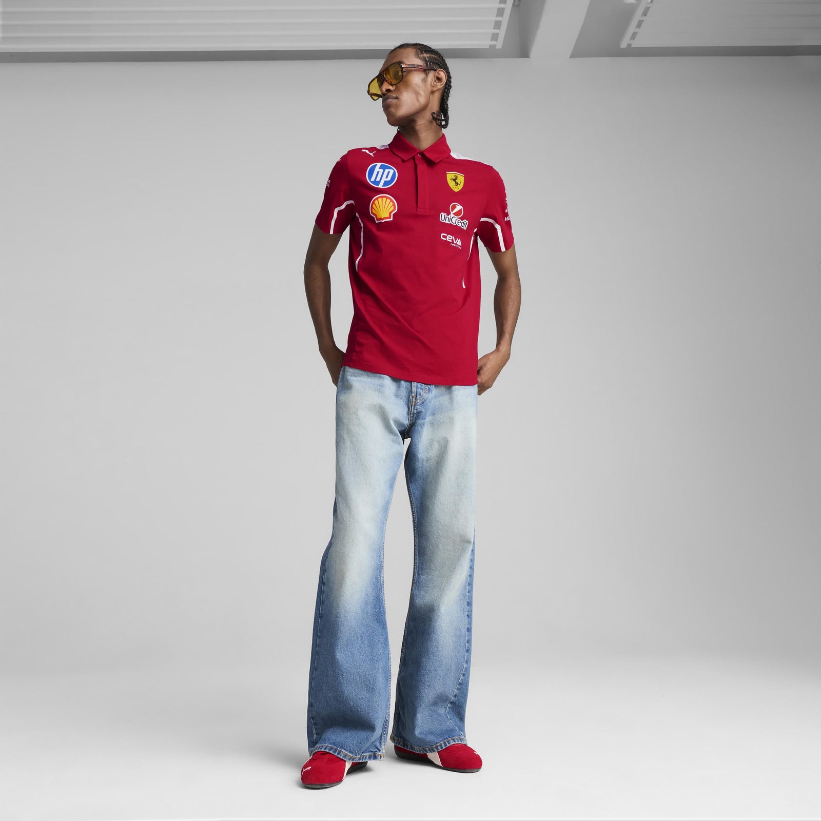 Scuderia Ferrari F1 PUMA 2025 Team Polo