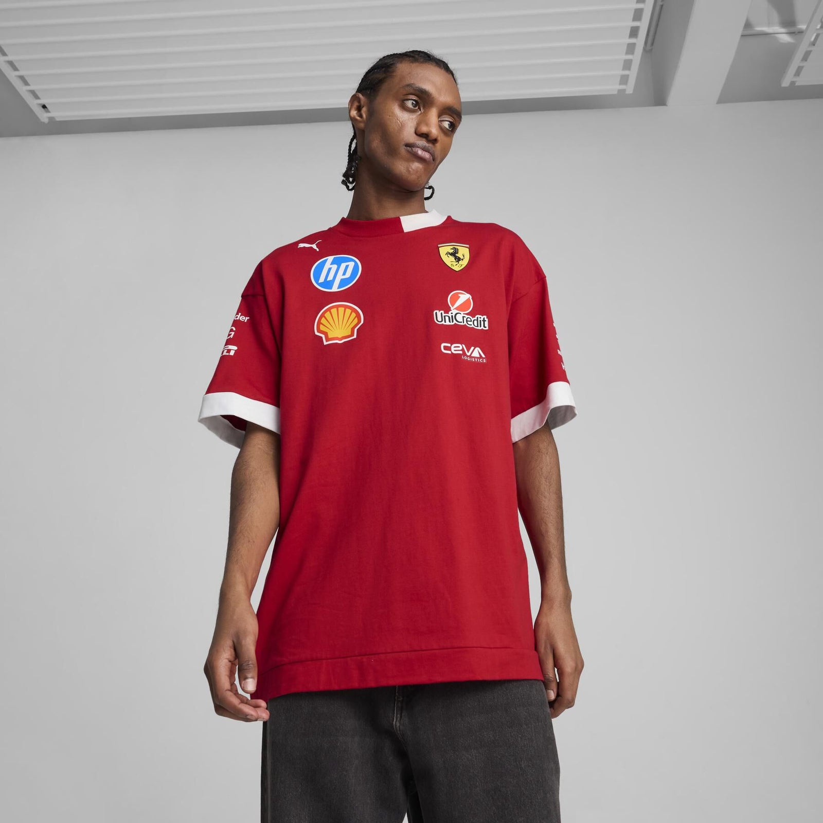 Scuderia Ferrari F1 PUMA 2025 Driver's Oversized T-shirt