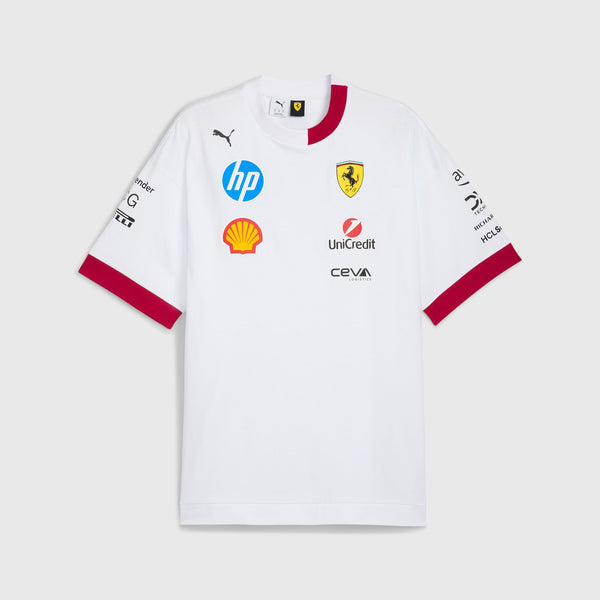 Scuderia Ferrari F1 PUMA 2025 Miami GP Driver's Oversized T-shirt