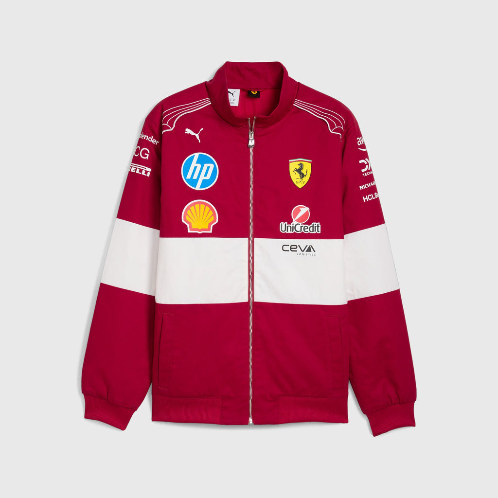Scuderia Ferrari F1 PUMA 2025 Team Vintage Jacket