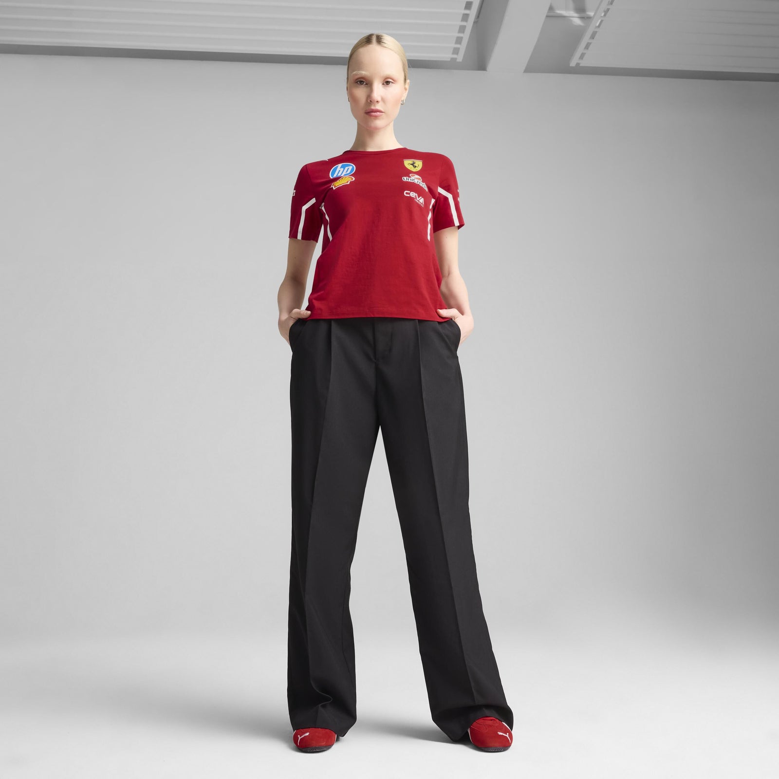 Scuderia Ferrari F1 Women's PUMA 2025 Team T-shirt
