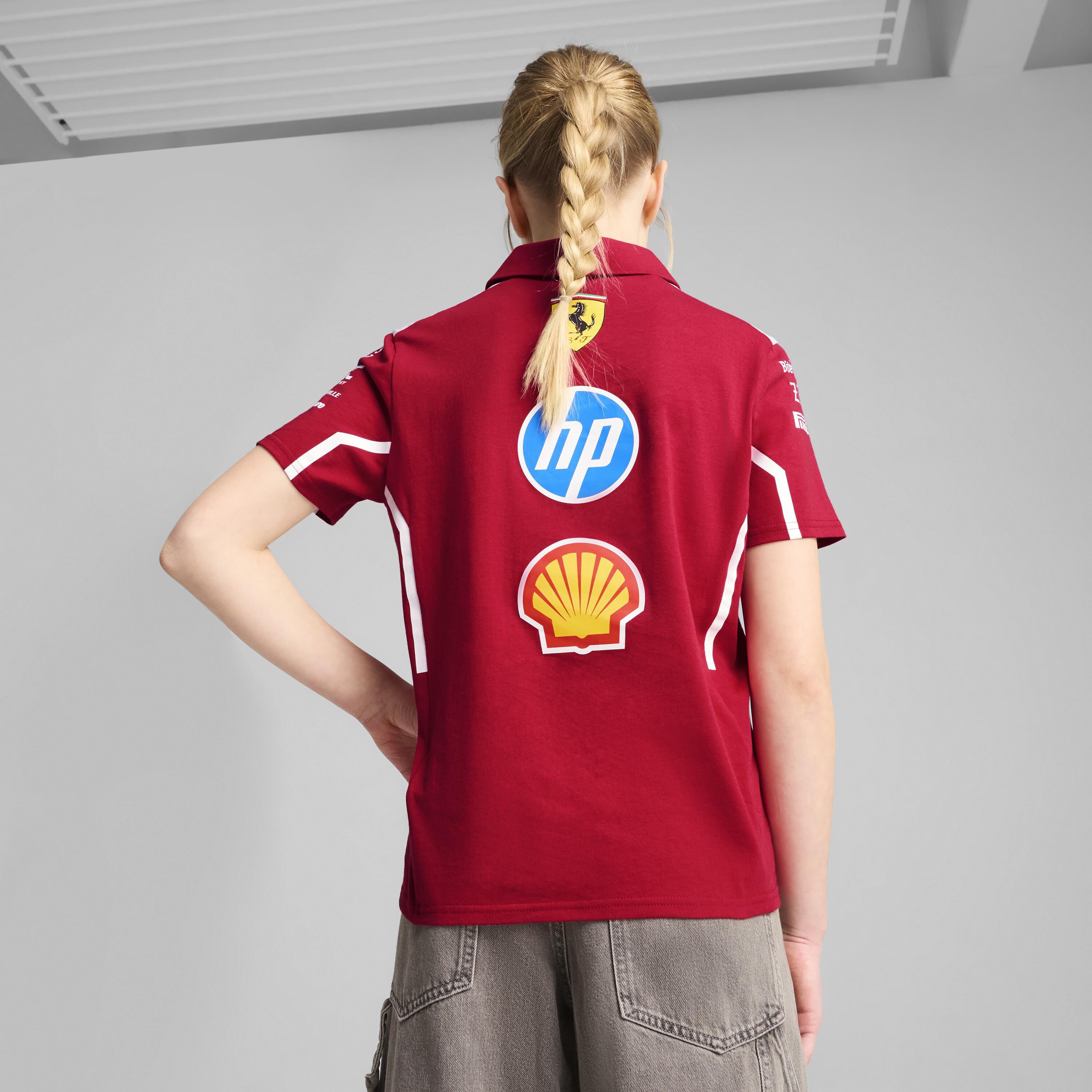 Scuderia Ferrari F1 Kids PUMA 2025 Team Polo