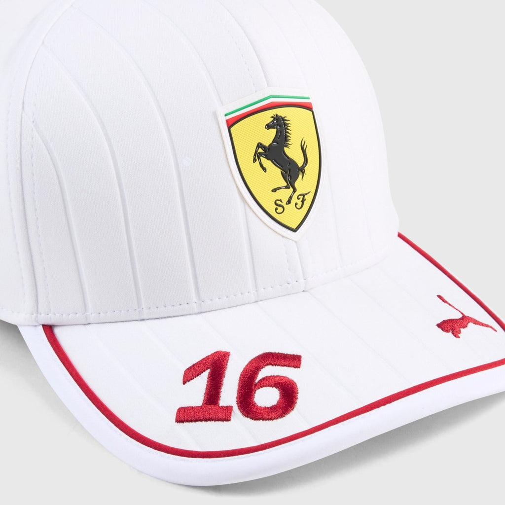 Scuderia Ferrari F1 PUMA 2025 Miami GP Charles Leclerc Driver Cap