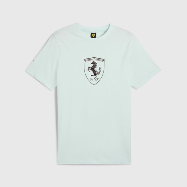 Scuderia Ferrari F1 PUMA LS Race Chrome Shield T-shirt