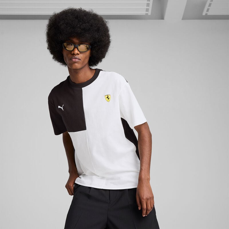 تيشيرت سكوديريا فيراري فورمولا 1 من PUMA بتصميم سباقات سكوديريا فيراري كاجوال