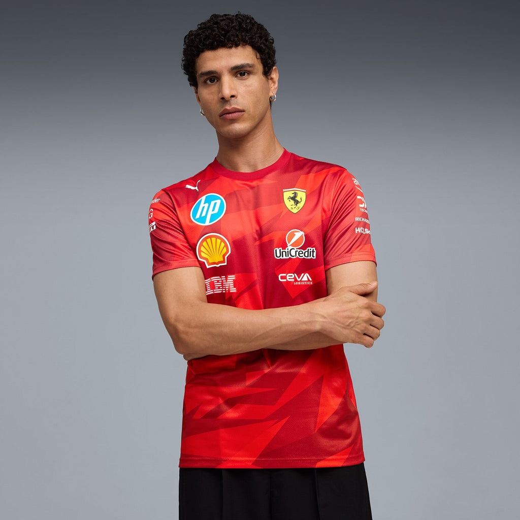 Scuderia Ferrari F1 PUMA 2025 Las Vegas GP Team T-shirt