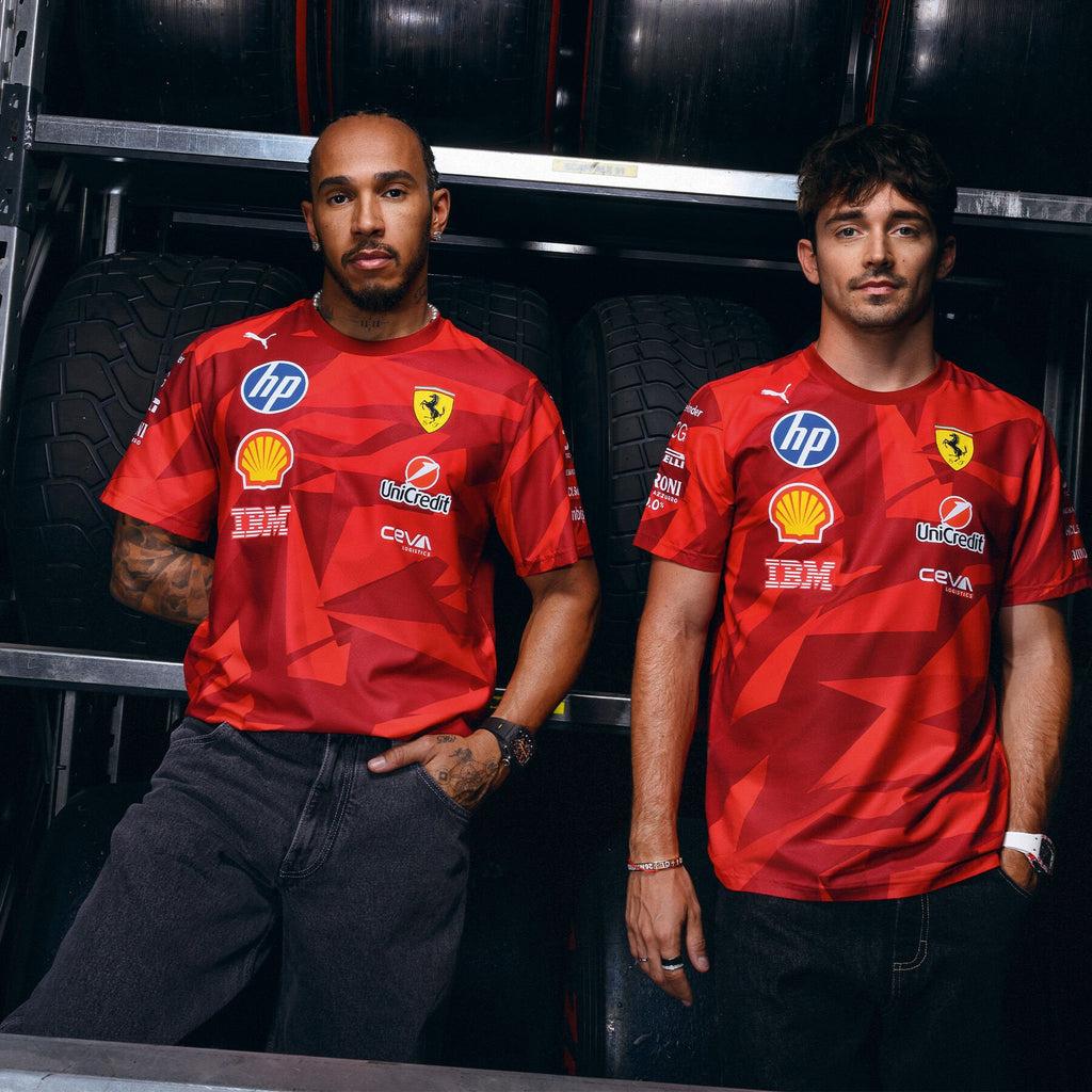 Scuderia Ferrari F1 PUMA 2025 Las Vegas GP Team T-shirt