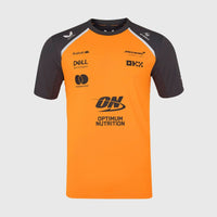 Official Mens McLaren Formula 1 Team Set Up T-Shirt - Papaya/Phantom