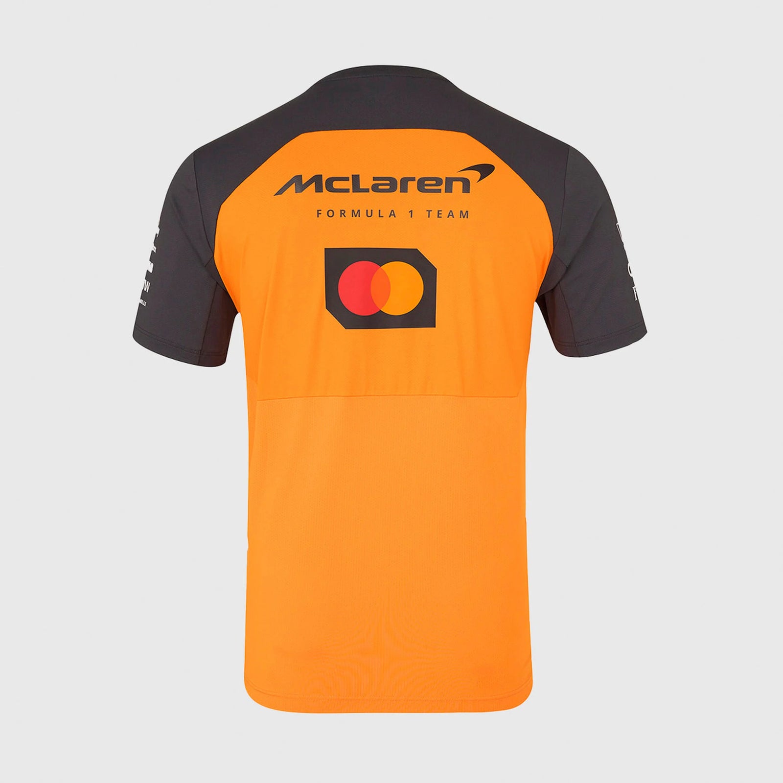 Official Mens McLaren Formula 1 Team Set Up T-Shirt - Papaya/Phantom