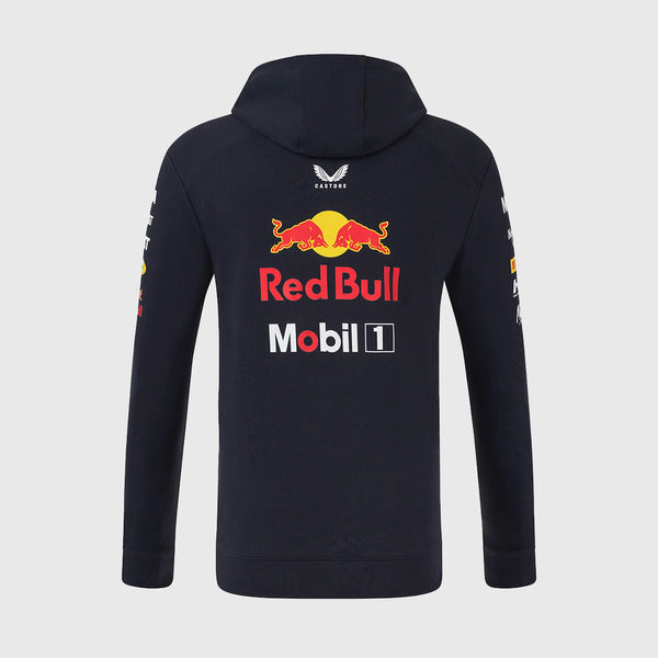 Oracle Red Bull Racing Unisex Teamline Full Zip Hoodie - Night Sky