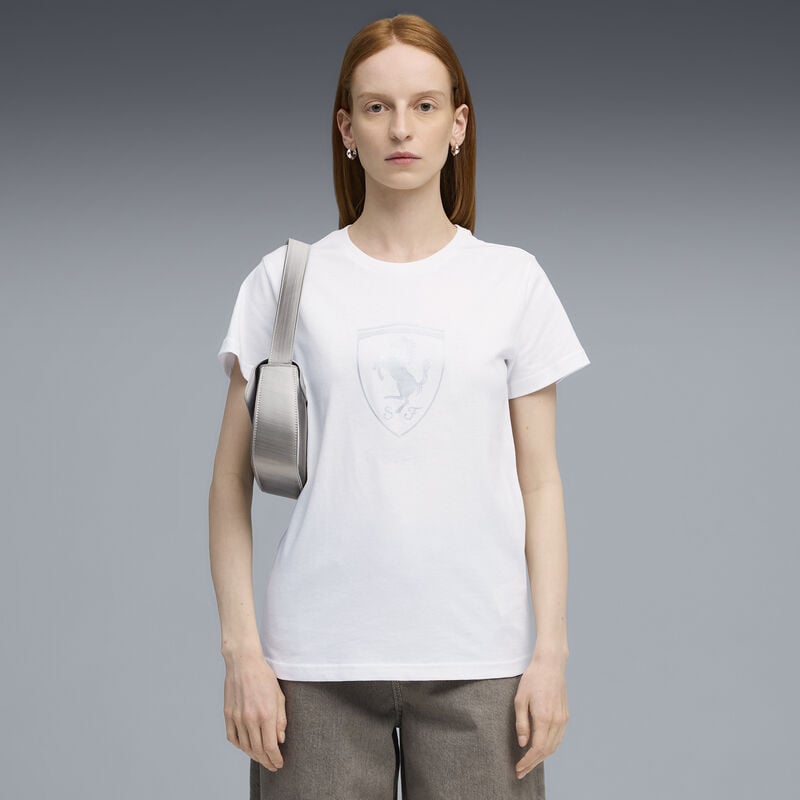 Scuderia Ferrari F1 Women's PUMA LS Shield T-shirt