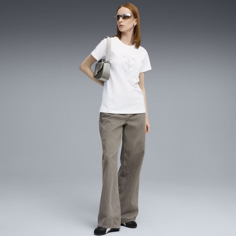 Scuderia Ferrari F1 Women's PUMA LS Shield T-shirt