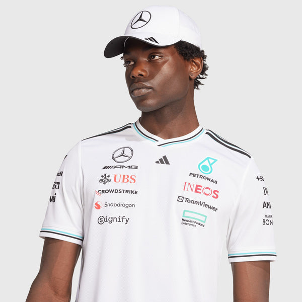 Mercedes-AMG F1 adidas 2025 Authentic Driver T-shirt