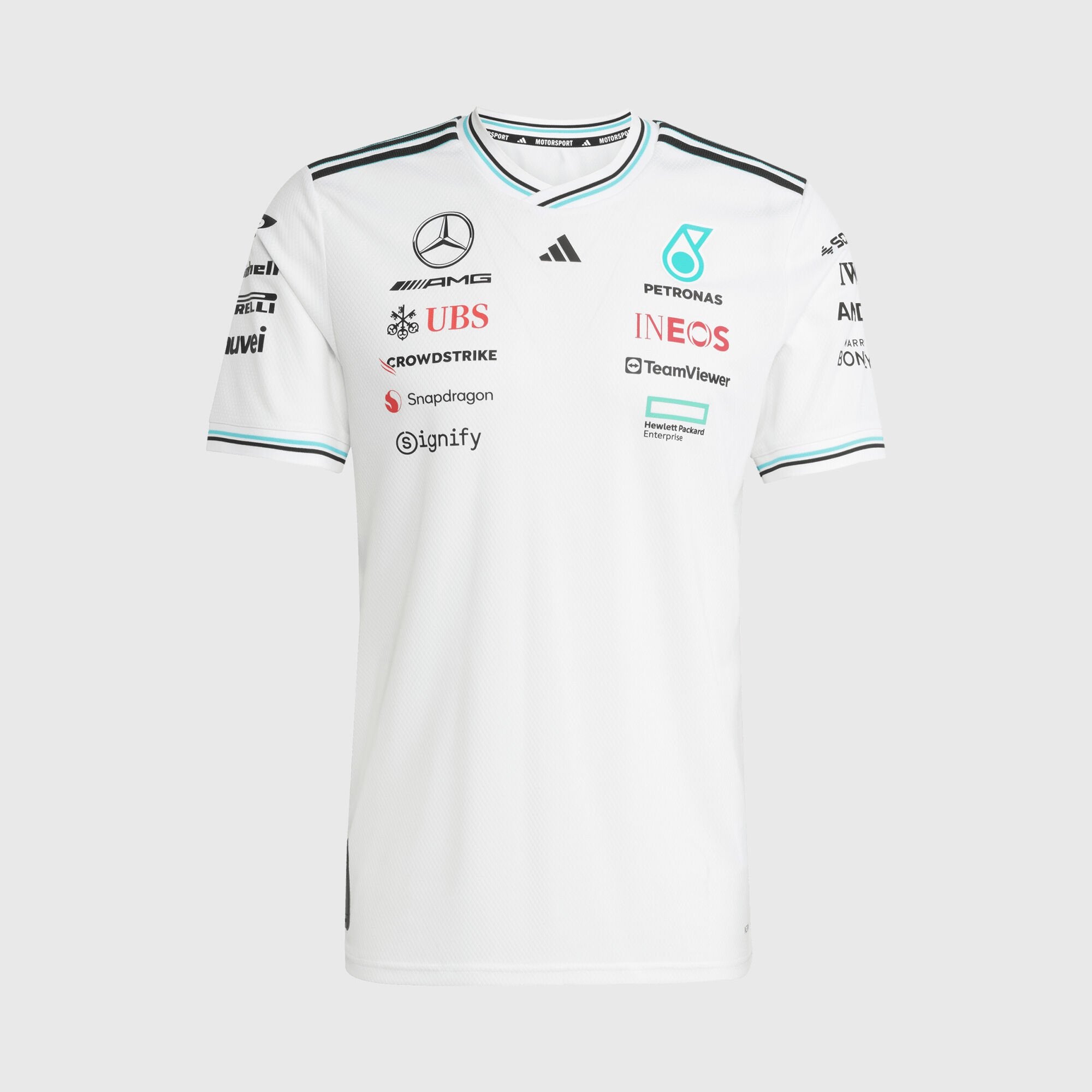 Mercedes-AMG F1 adidas 2025 Authentic Driver T-shirt
