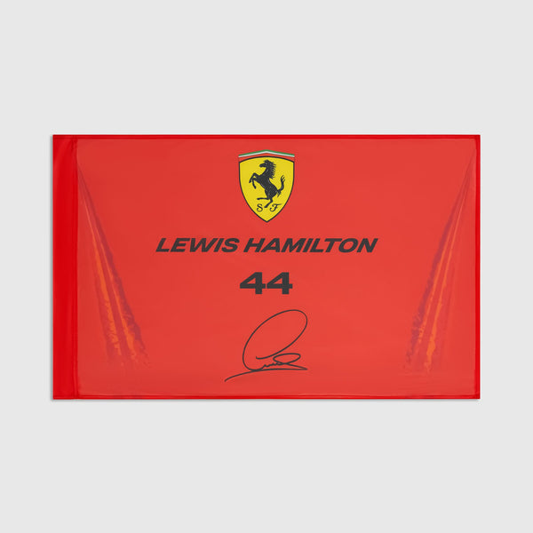 Scuderia Ferrari F1 Lewis Hamilton Flag