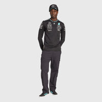 Mercedes-AMG F1 adidas 2025 Authentic Long Sleeve Driver T-shirt