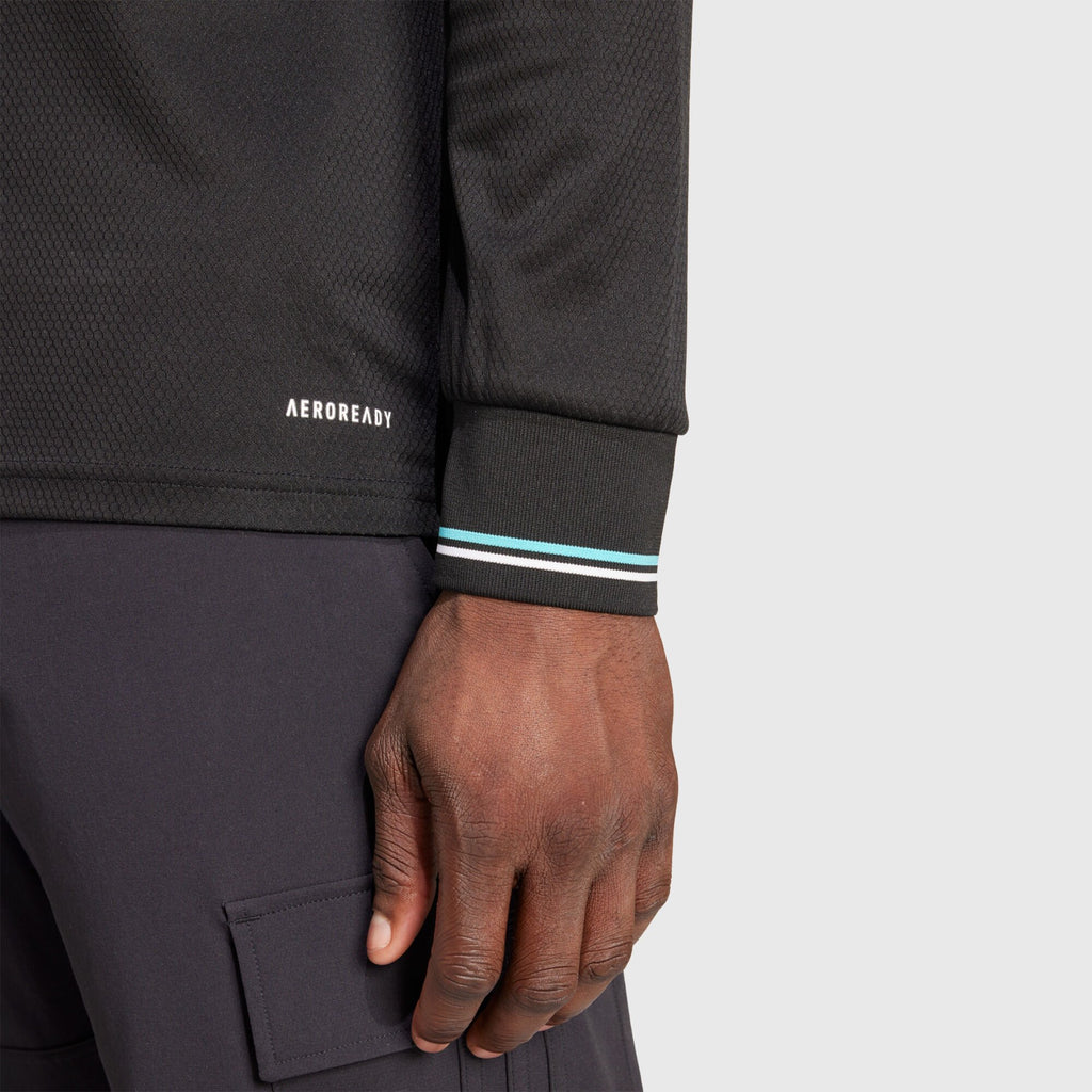 Mercedes-AMG F1 adidas 2025 Authentic Long Sleeve Driver T-shirt