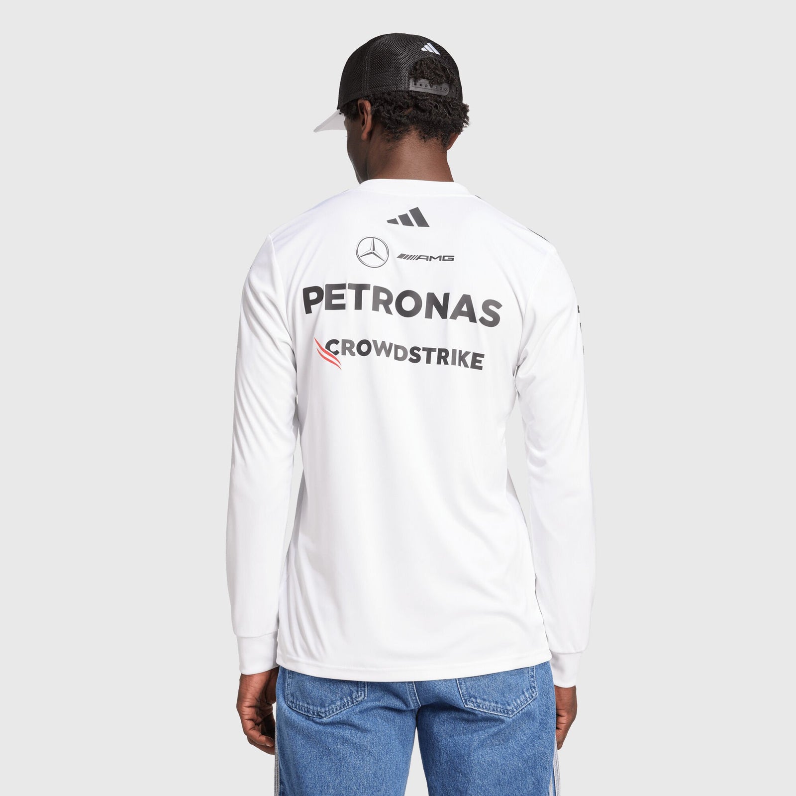 Mercedes-AMG F1 adidas 2025 Long Sleeve Driver T-shirt