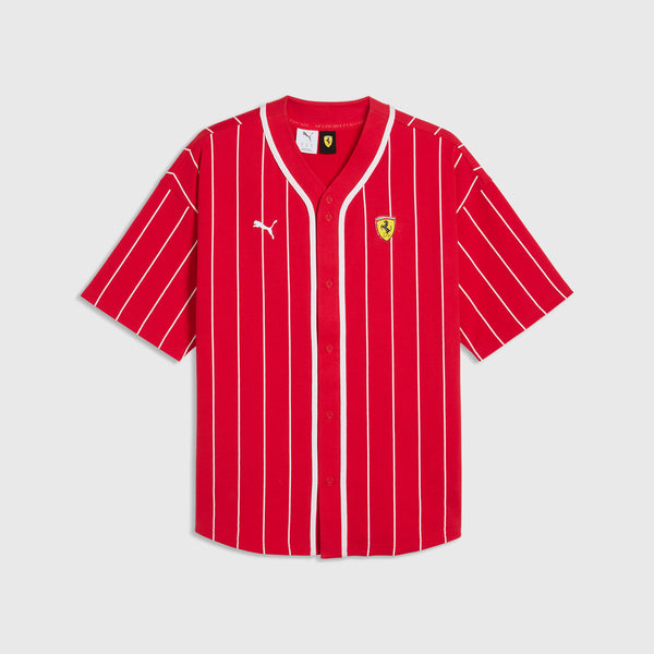 Scuderia Ferrari F1 PUMA Baseball Jersey