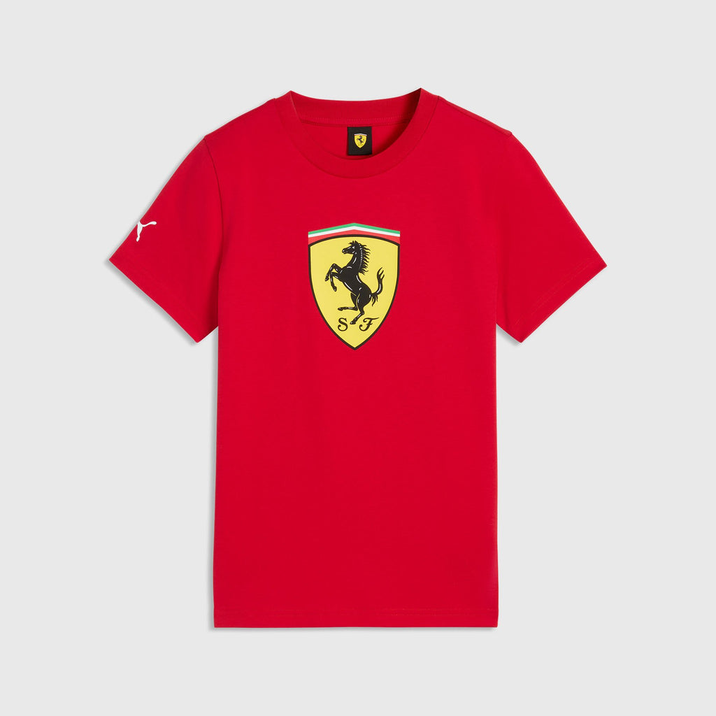 Scuderia Ferrari F1 PUMA Kids Shield T-shirt
