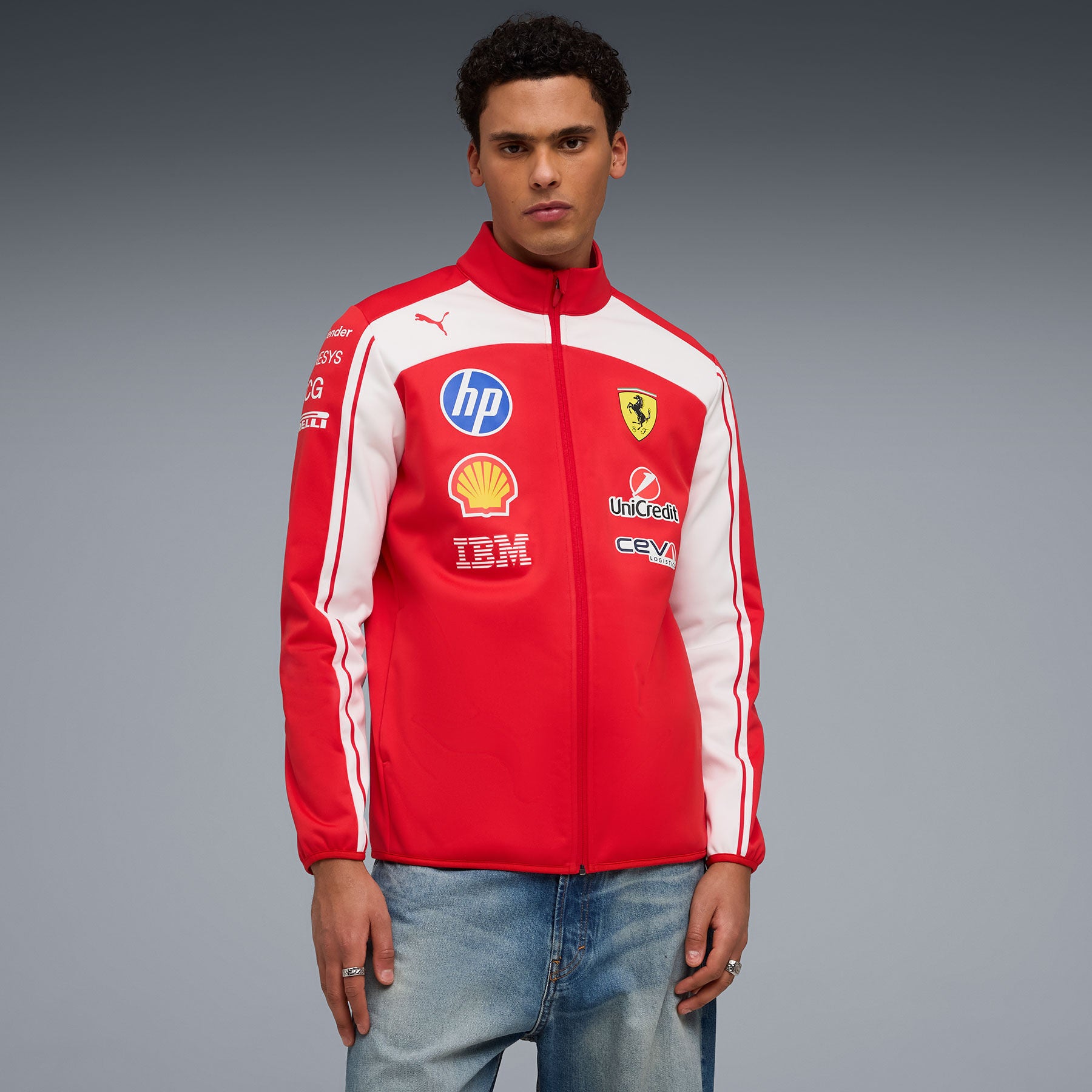 Scuderia Ferrari F1 PUMA 2026 Team Softshell Jacket