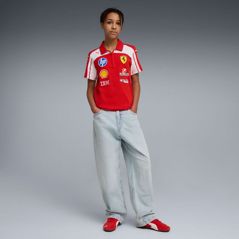 Scuderia Ferrari F1 PUMA Kids 2026 Team Polo