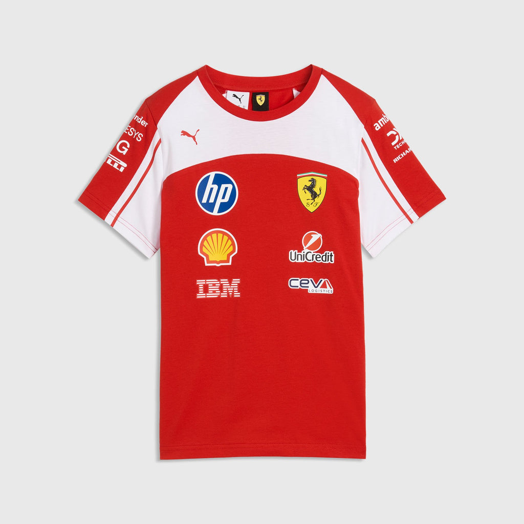 Scuderia Ferrari F1 PUMA Kids 2026 Team T-shirt