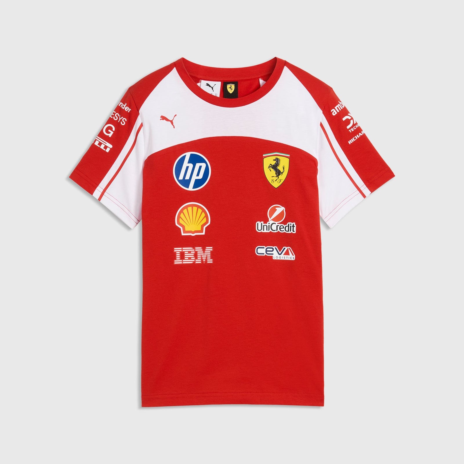 Scuderia Ferrari F1 PUMA Kids 2026 Team T-shirt