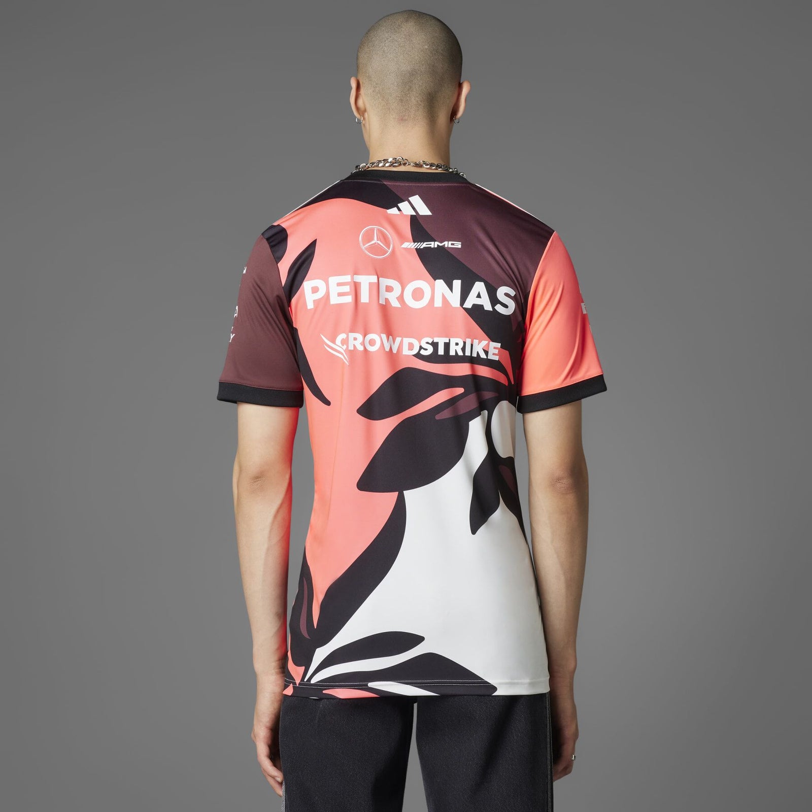Mercedes-AMG F1 adidas Summer Pack 2025 Team Driver T-shirt