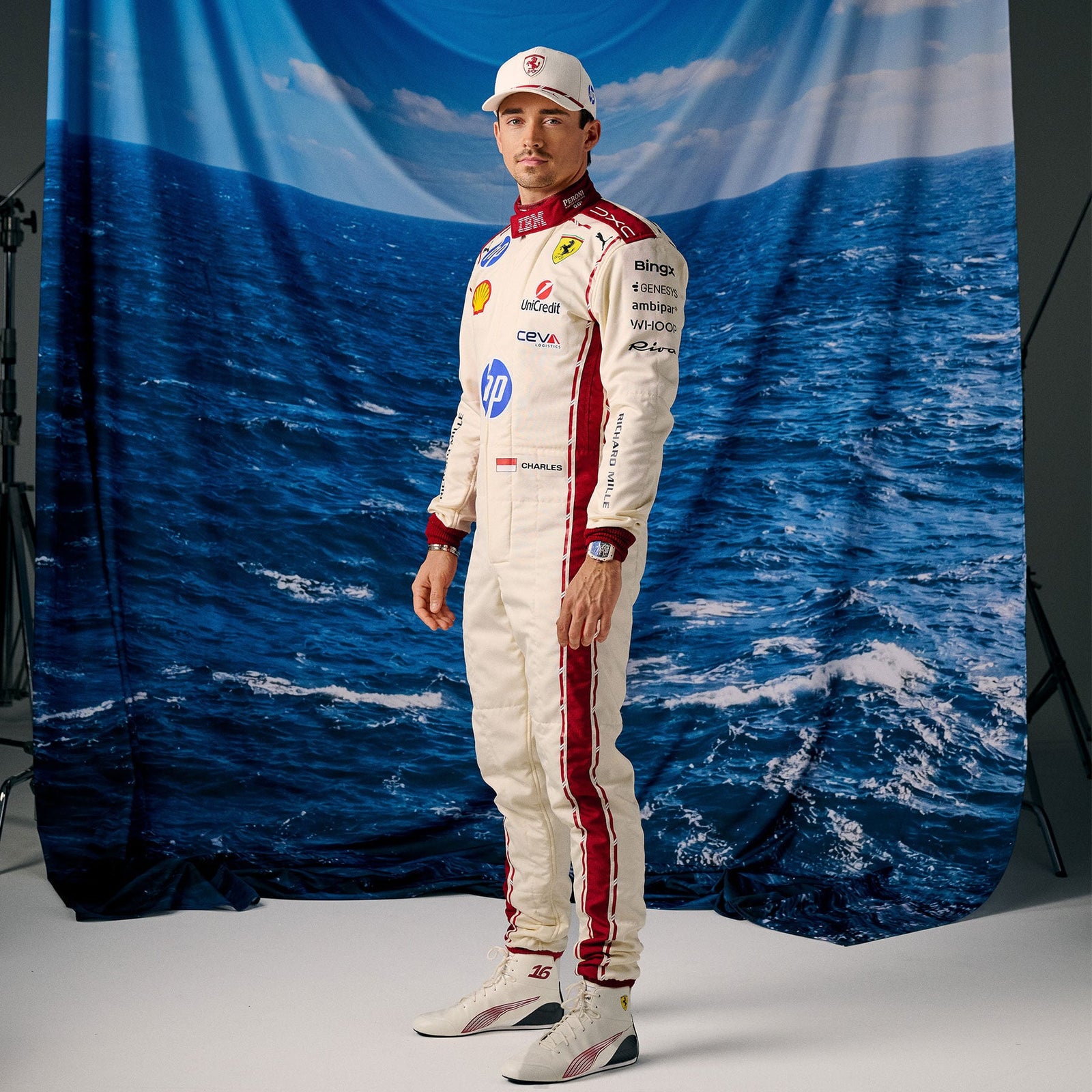 Scuderia Ferrari F1 PUMA 2026 Charles Leclerc Monaco GP Cap