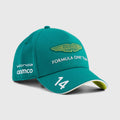 Aston Martin F1 Team 2026 Fernando Alonso Replica Cap