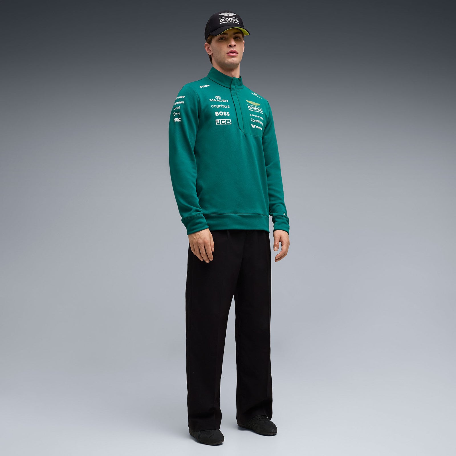 Aston Martin F1 Team 2026 Team Half Zip Sweater
