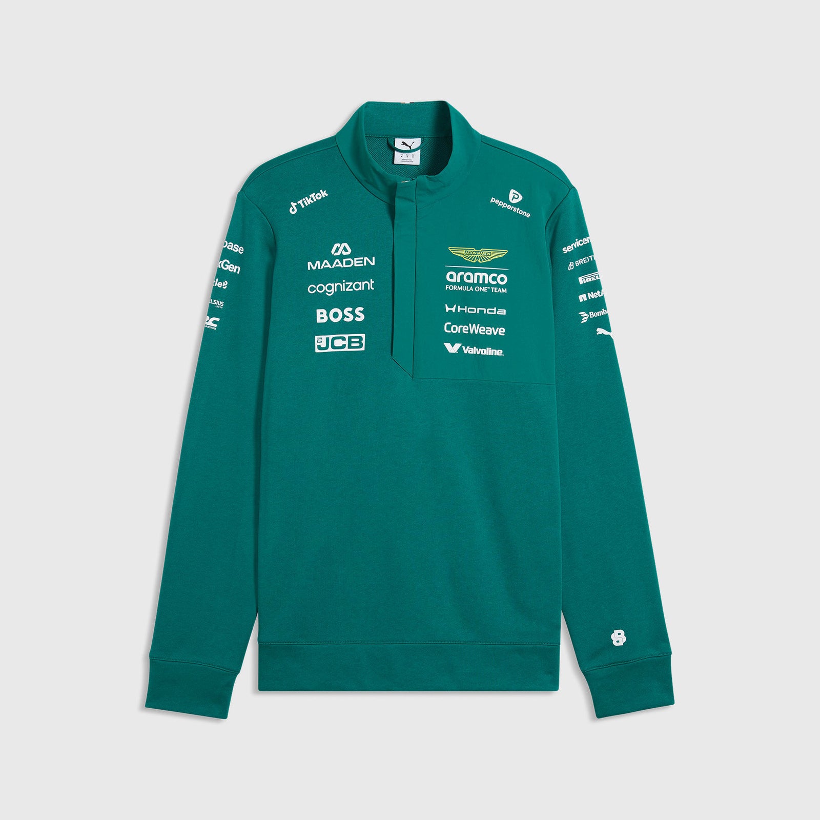Aston Martin F1 Team 2026 Team Half Zip Sweater
