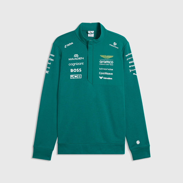 Aston Martin F1 Team 2026 Team Half Zip Sweater