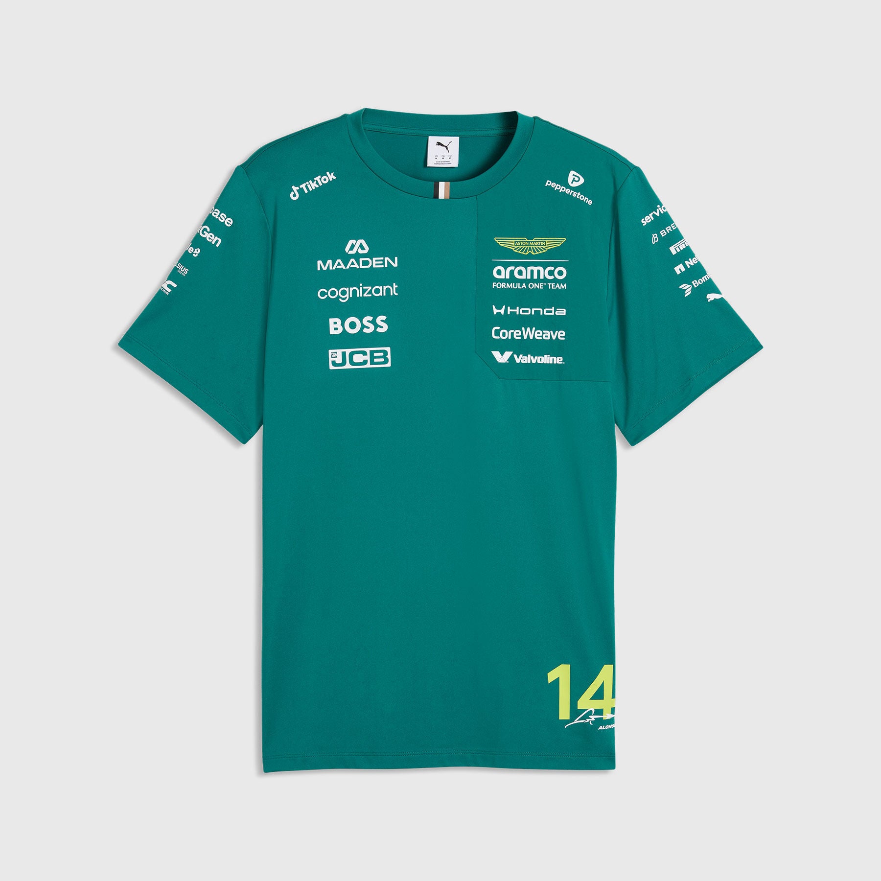 Aston Martin F1 Team 2026 Fernando Alonso Replica T-shirt
