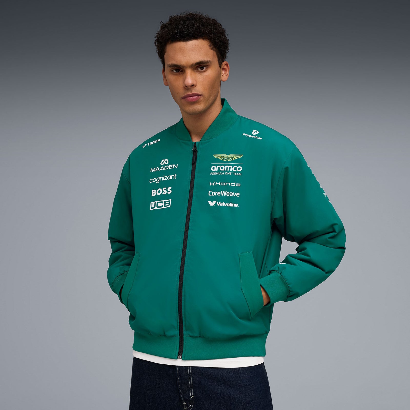 Aston Martin F1 Team 2026 Team Bomber Jacket