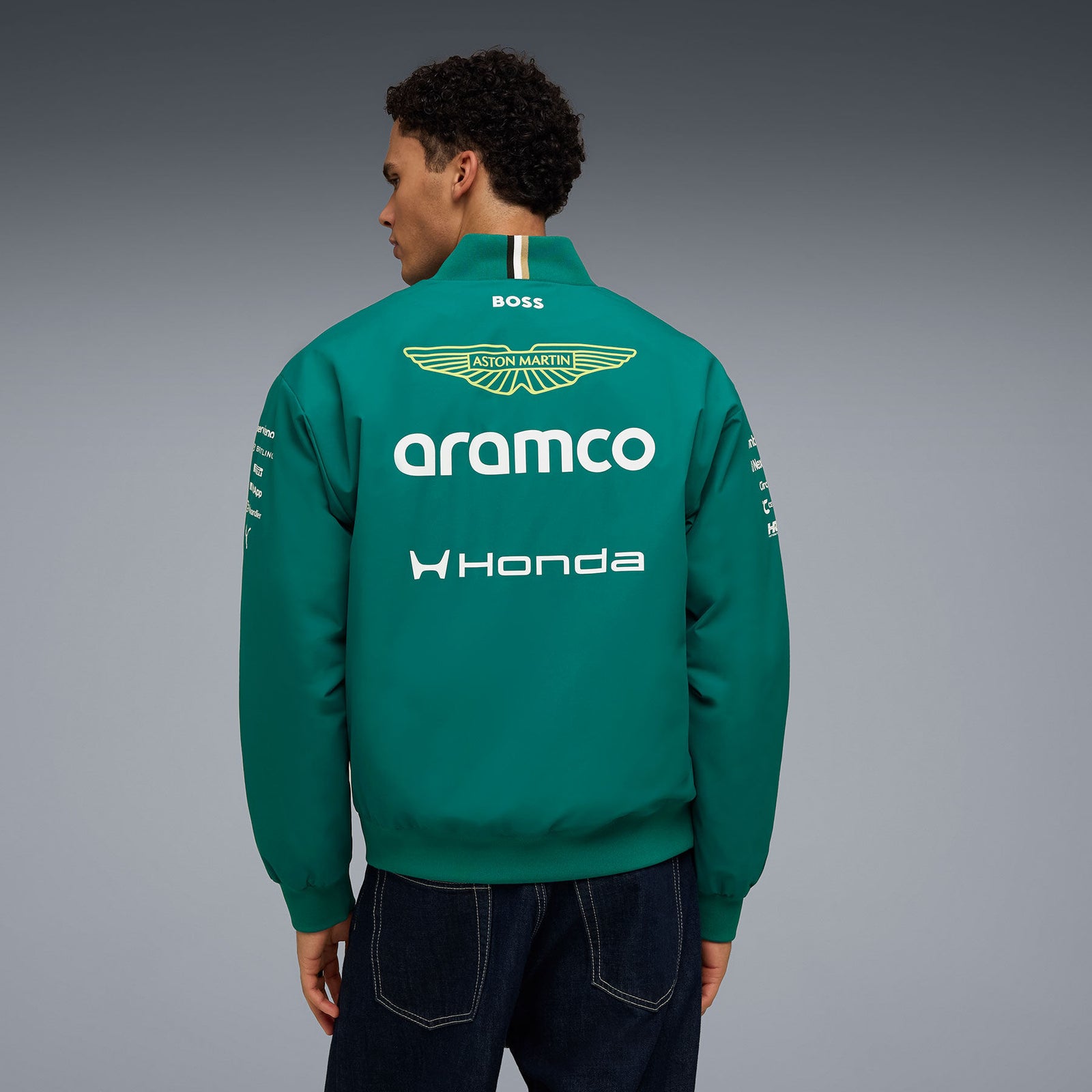 Aston Martin F1 Team 2026 Team Bomber Jacket