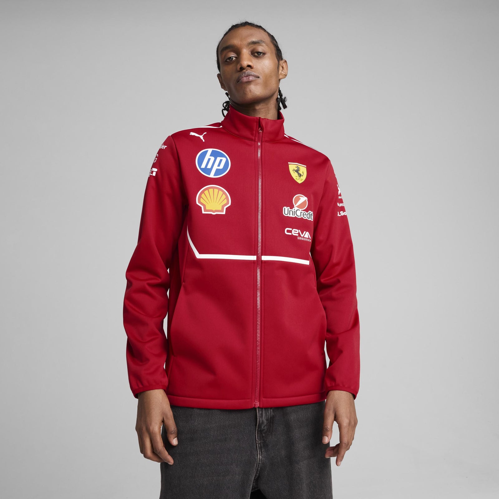 Scuderia Ferrari F1 PUMA 2025 Team Softshell Jacket