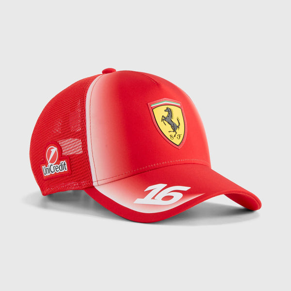 Scuderia Ferrari F1 PUMA 2026 Charles Leclerc Trucker Cap
