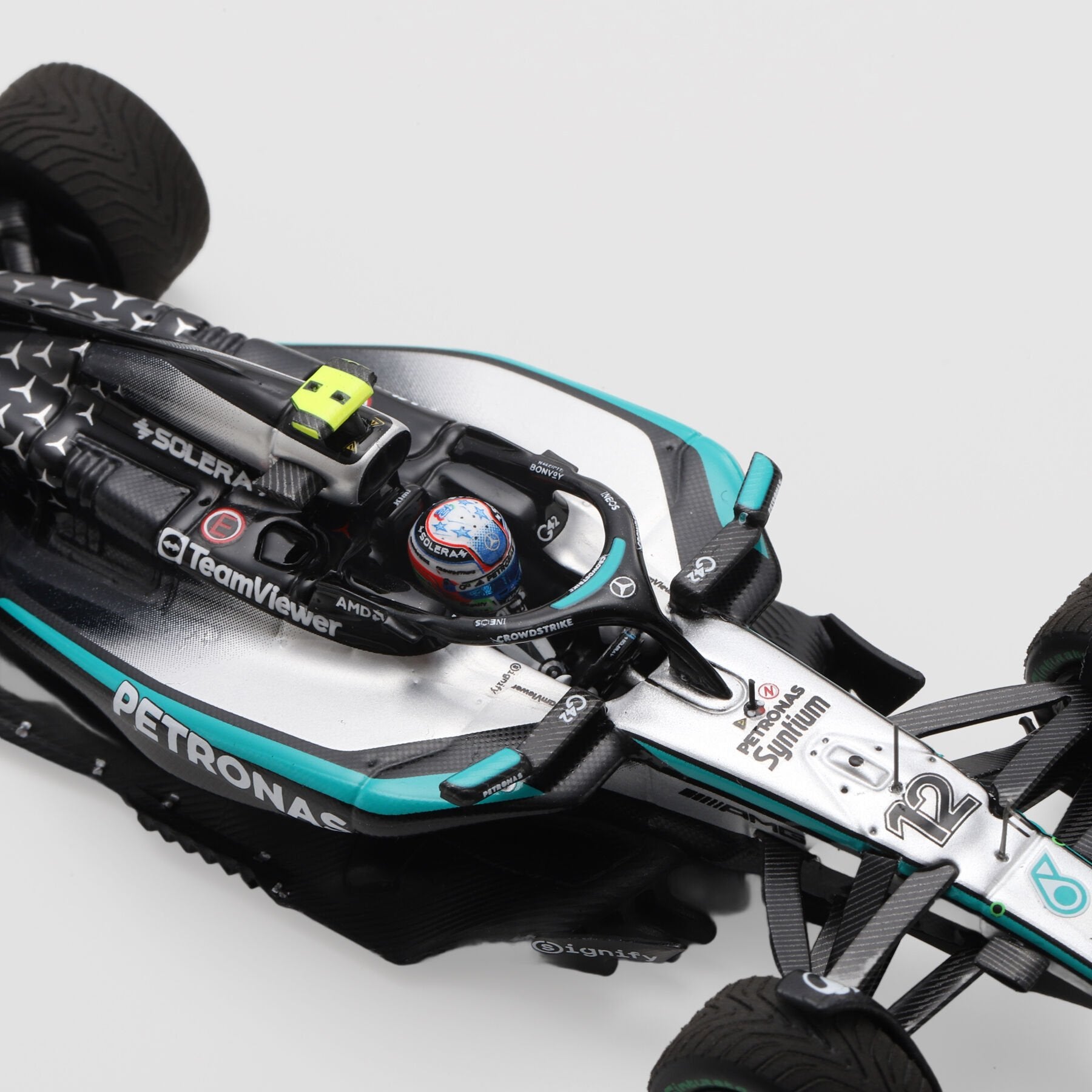 Mercedes-AMG F1 Team 2025 Kimi Antonelli W16 1:43 Scale Model