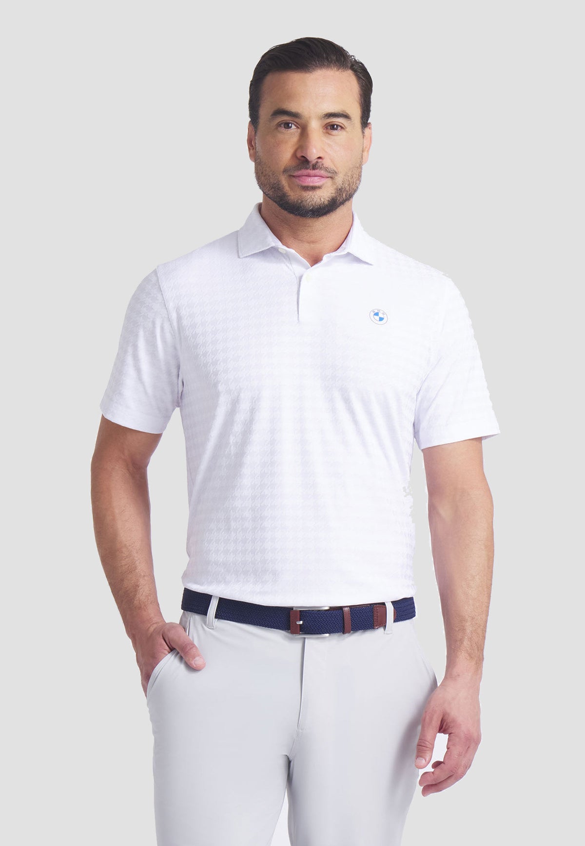 BMW BMW GOLF HOUNDSTOOTH POLO