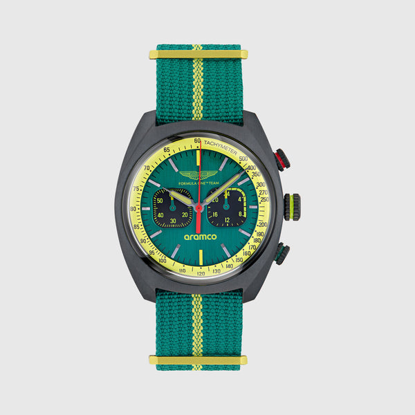 Aston Martin F1 Team DWF Nato Strap Watch