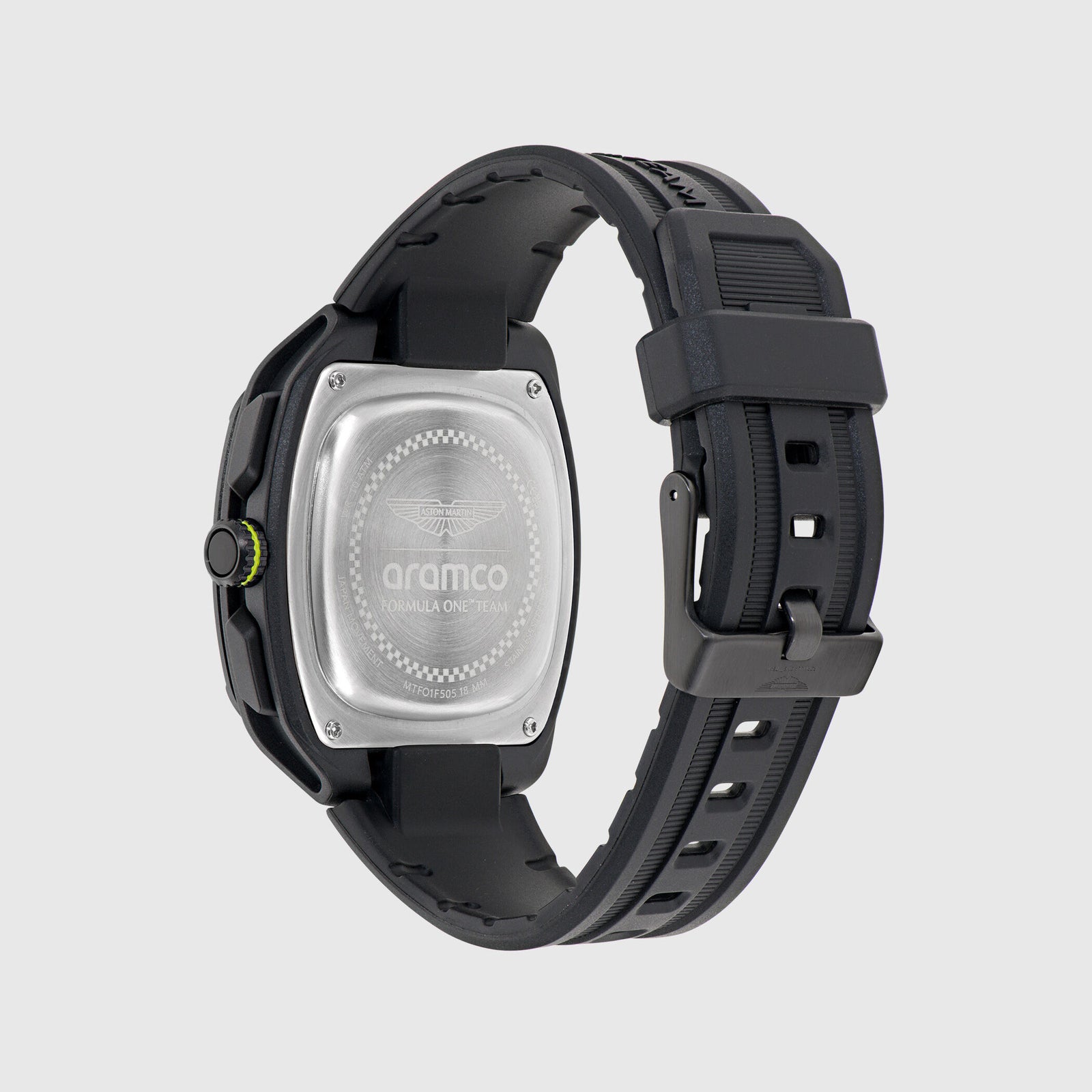 Aston Martin F1 Team OVR Silicone Strap Watch