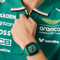 Aston Martin F1 Team OVR Silicone Strap Watch