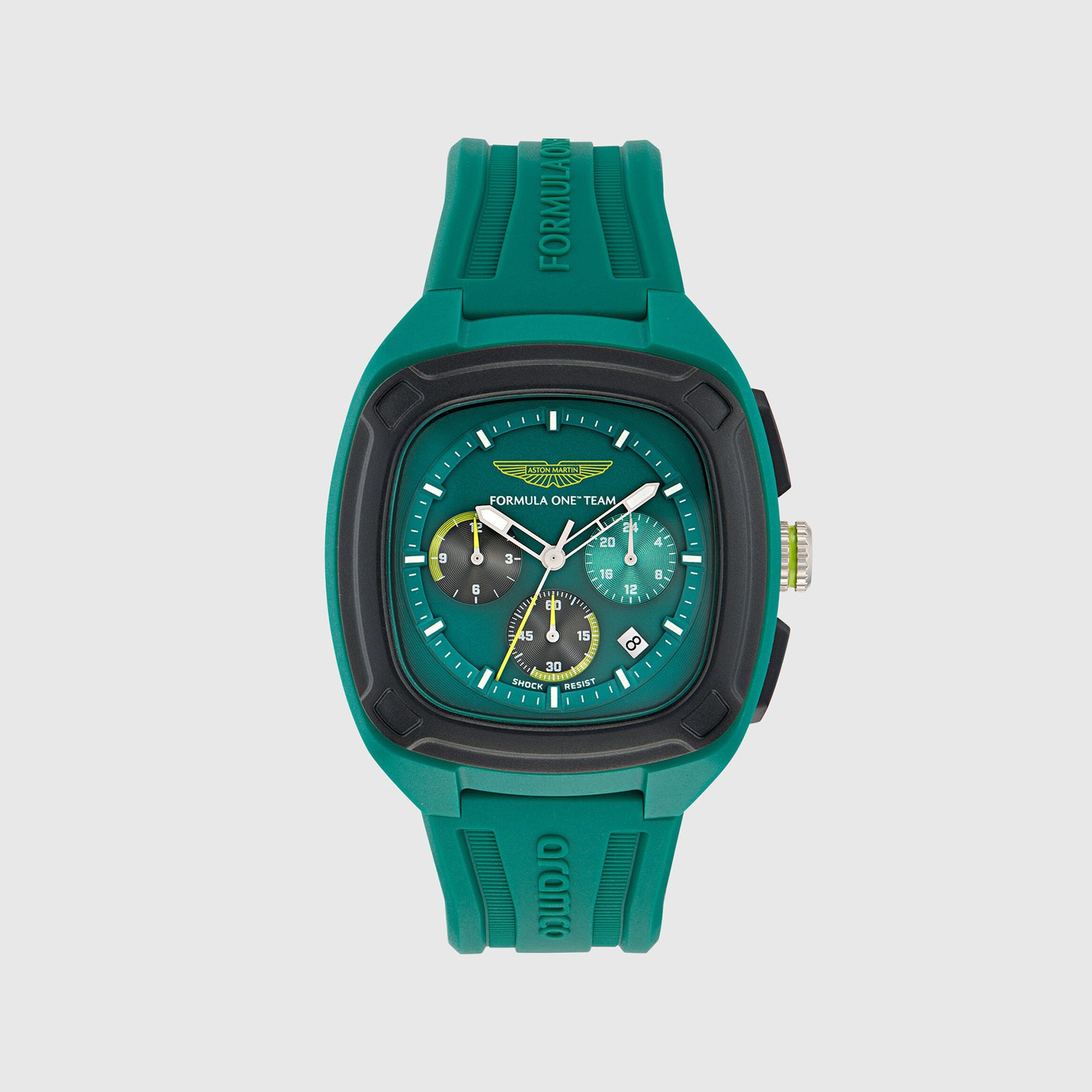 Aston Martin F1 Team OVR Silicone Strap Watch