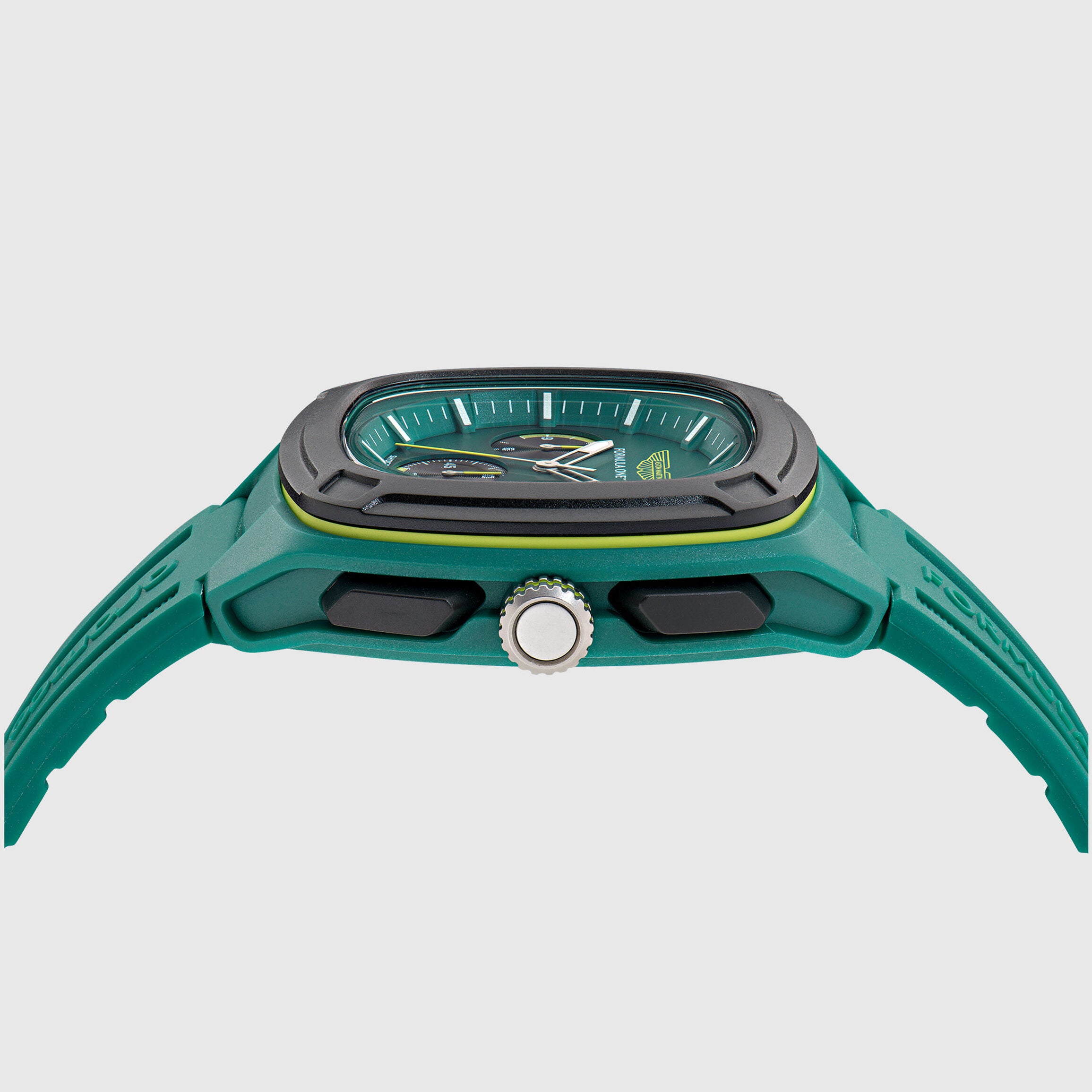 Aston Martin F1 Team OVR Silicone Strap Watch