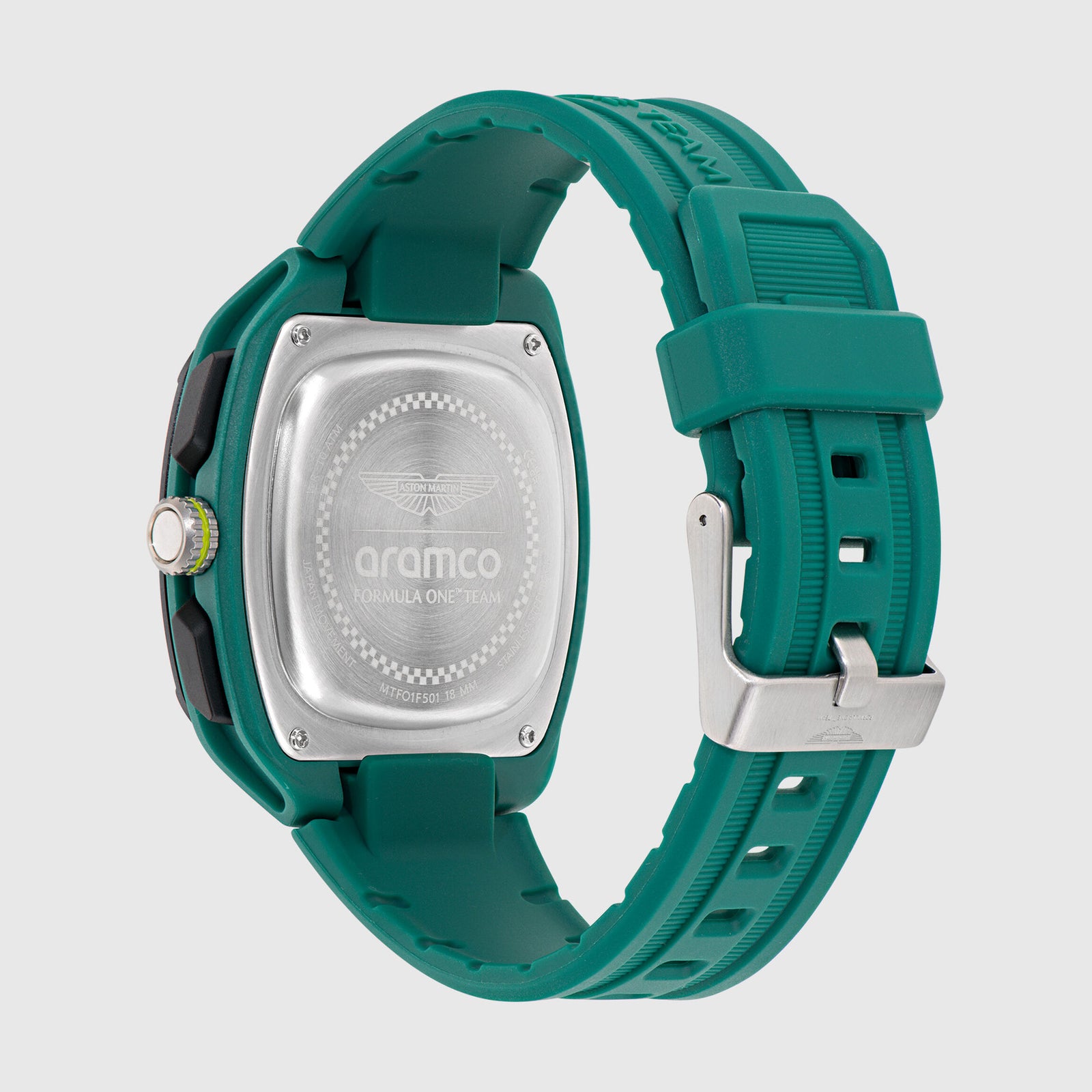 Aston Martin F1 Team OVR Silicone Strap Watch