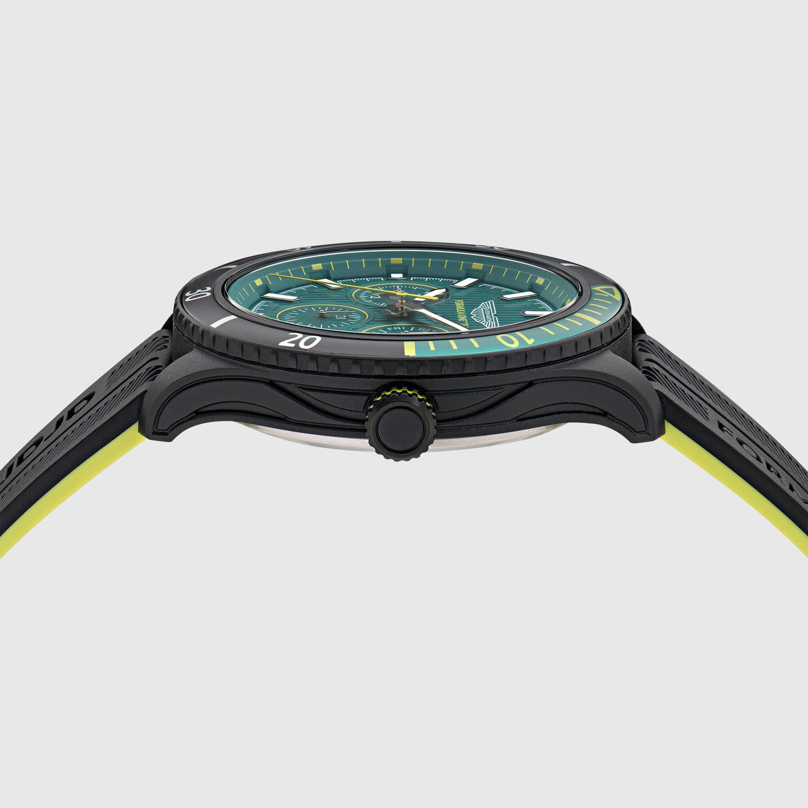 Aston Martin F1 Team Silicone Strap Watch